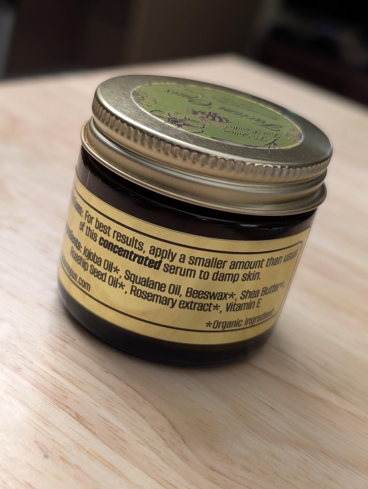 Gold Healing Balm made with organic ingredients