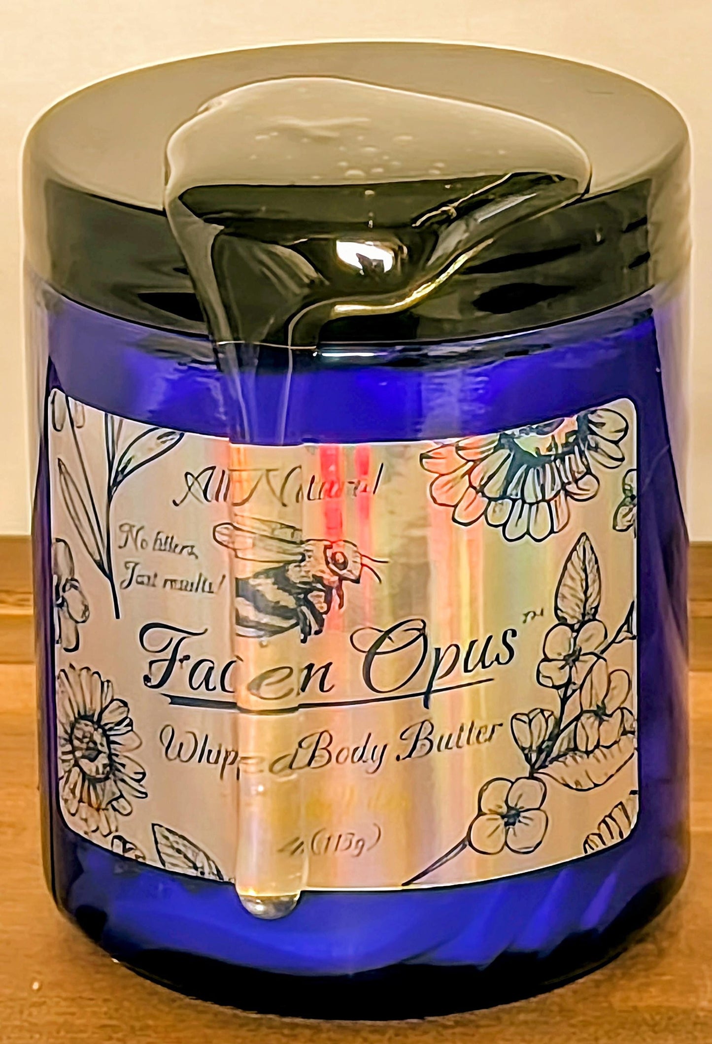 Vanilla whipped body butter organic natural hydrating protective skincare